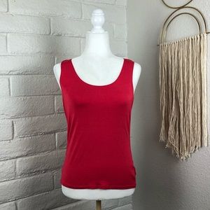 Armani Collezioni red tank